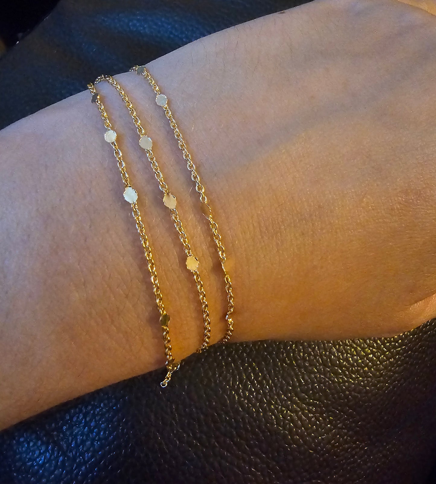 Gold Wrap Bracelet