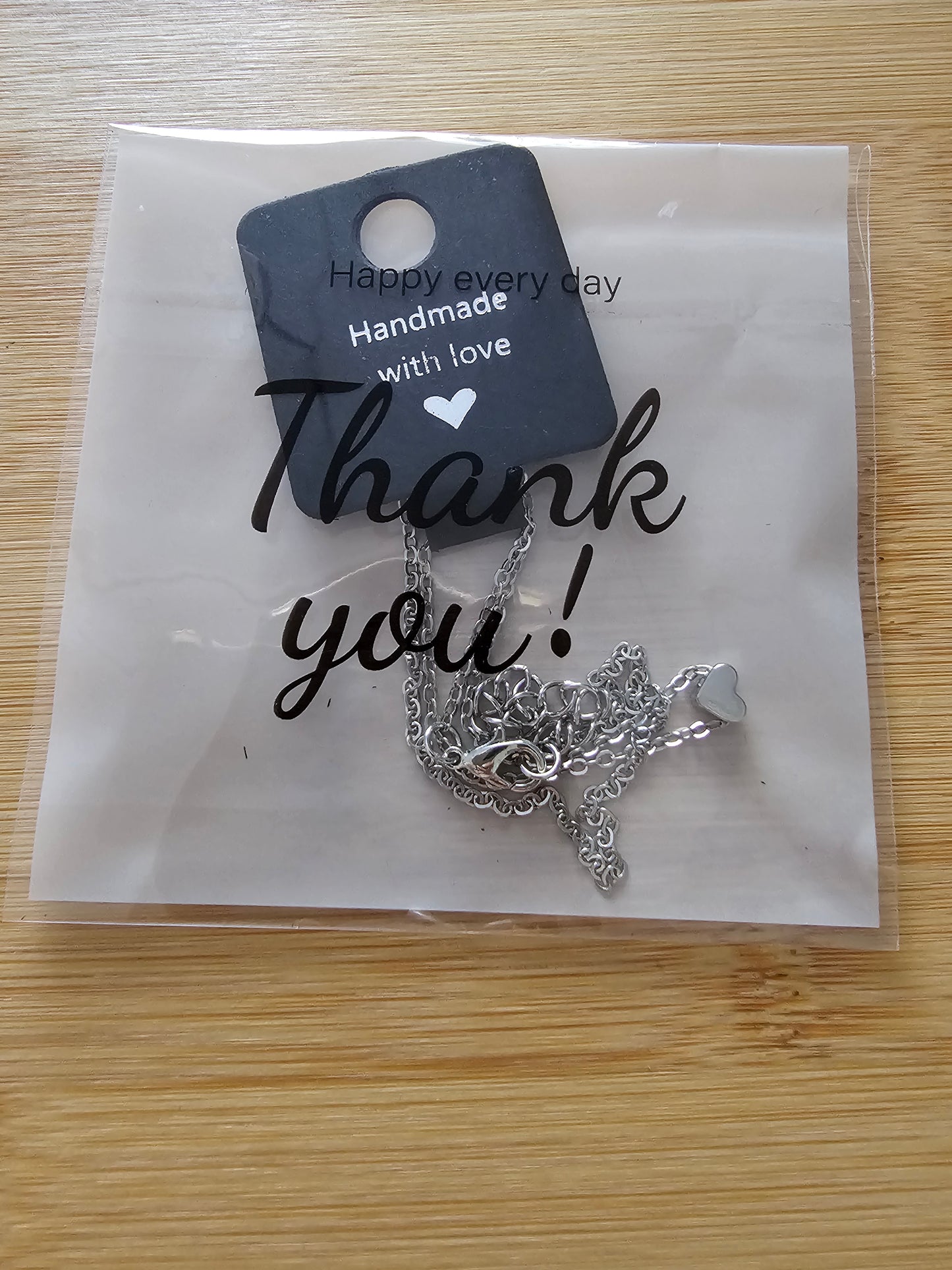 Silver heart bracelet