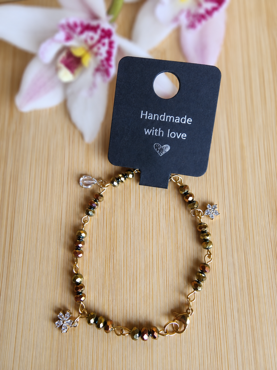 Gold and Bronze Bracelet