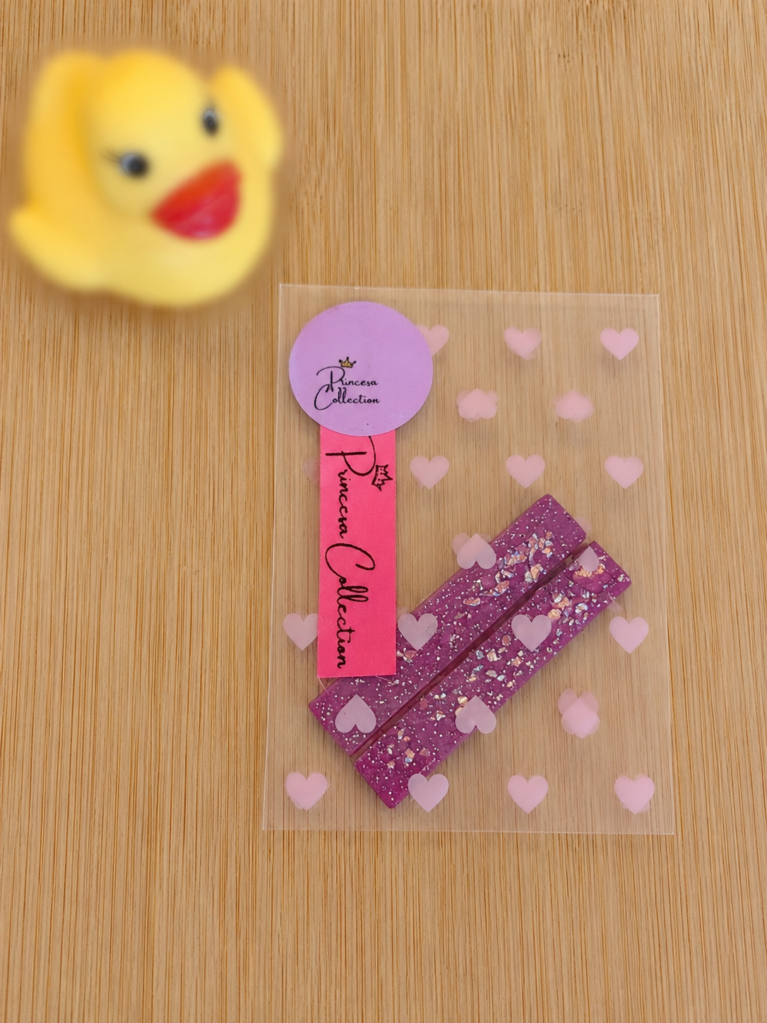 Pink Hair Clips