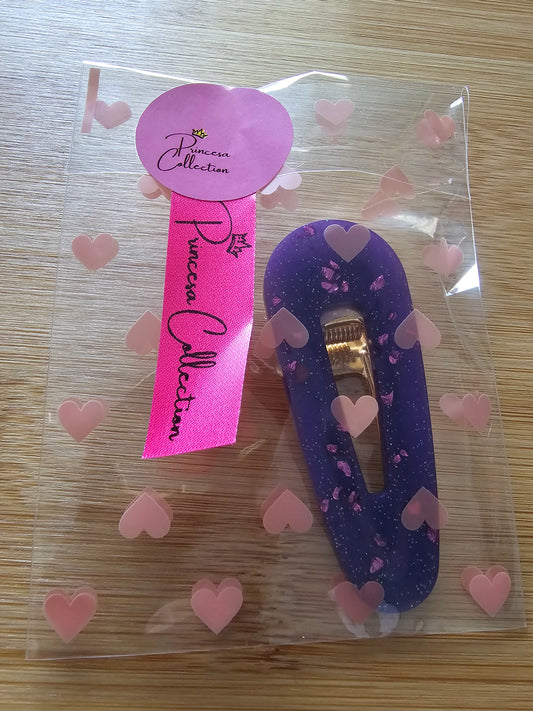 Purple Hair Clip