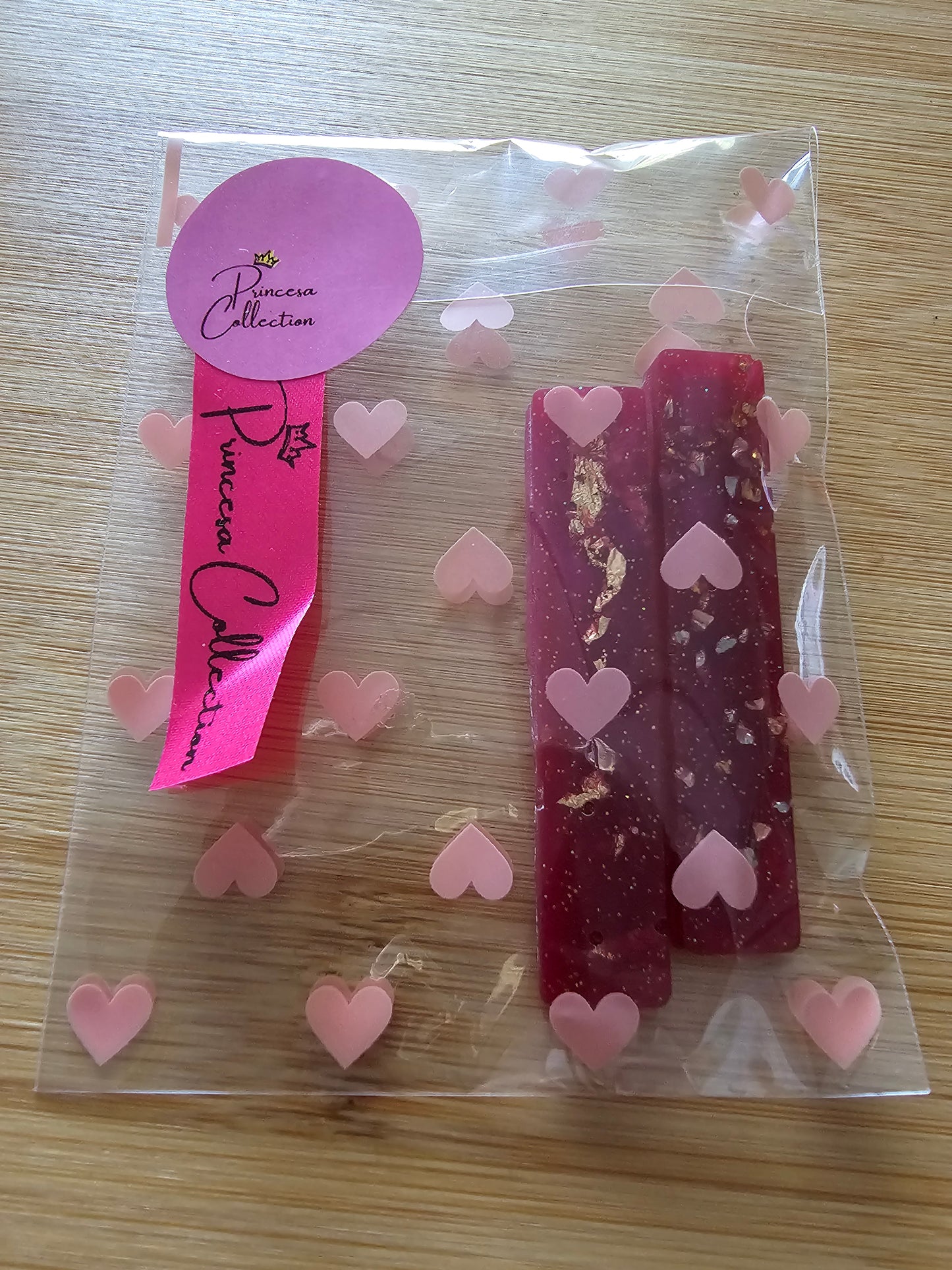 Pink Hair Clips