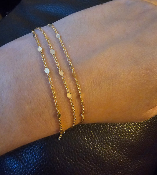 Gold Wrap Bracelet