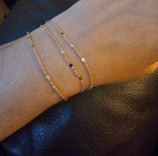 Rose-Gold Wrap Bracelet
