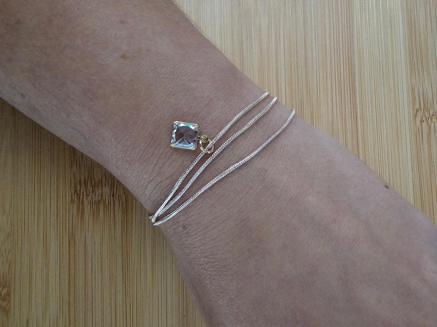 Rose Gold Wrap Bracelet