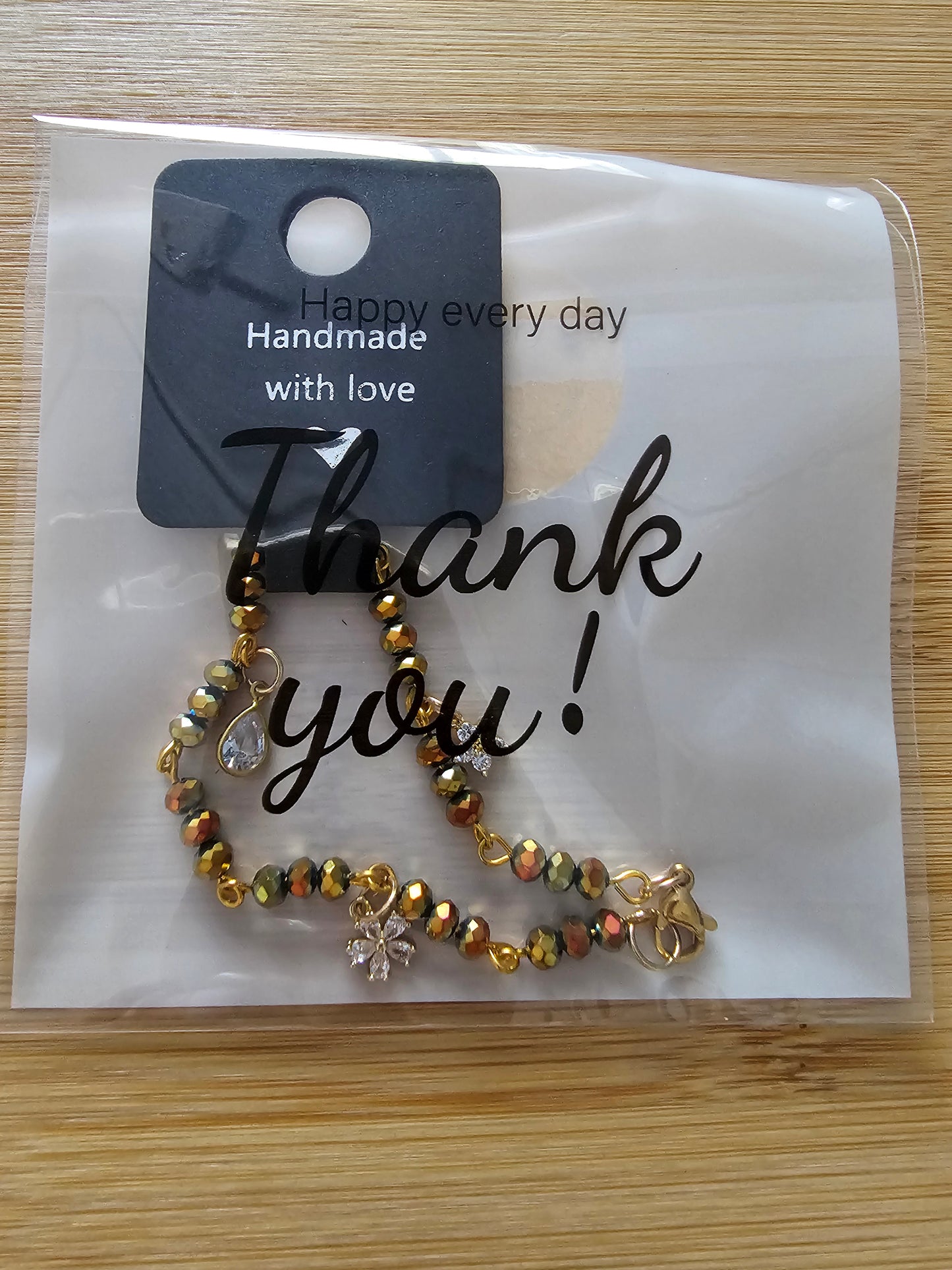 Gold and Bronze Bracelet