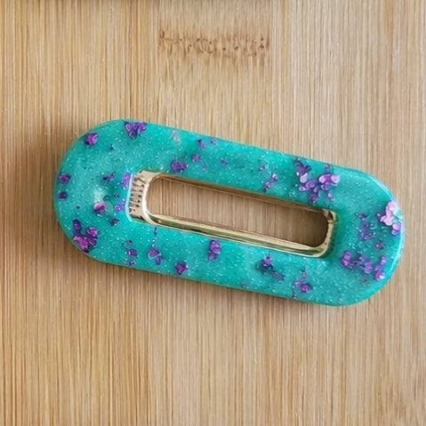 Green Hair Clip