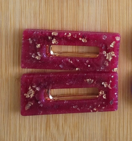 Pink Hair Clips