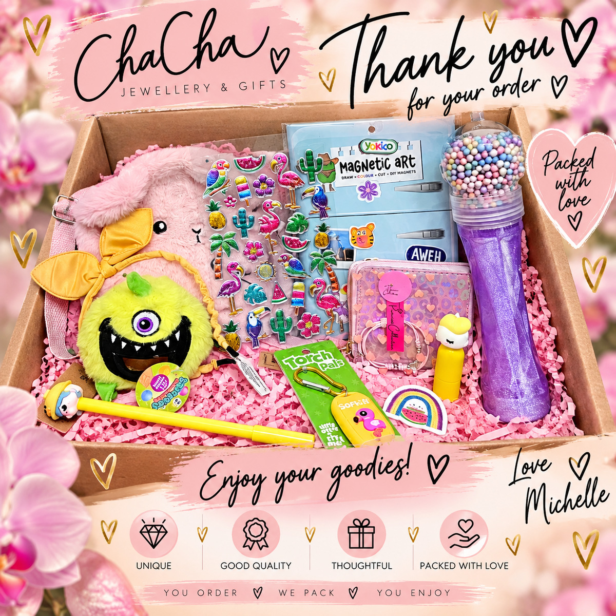 Little Girl Fun Mystery Box