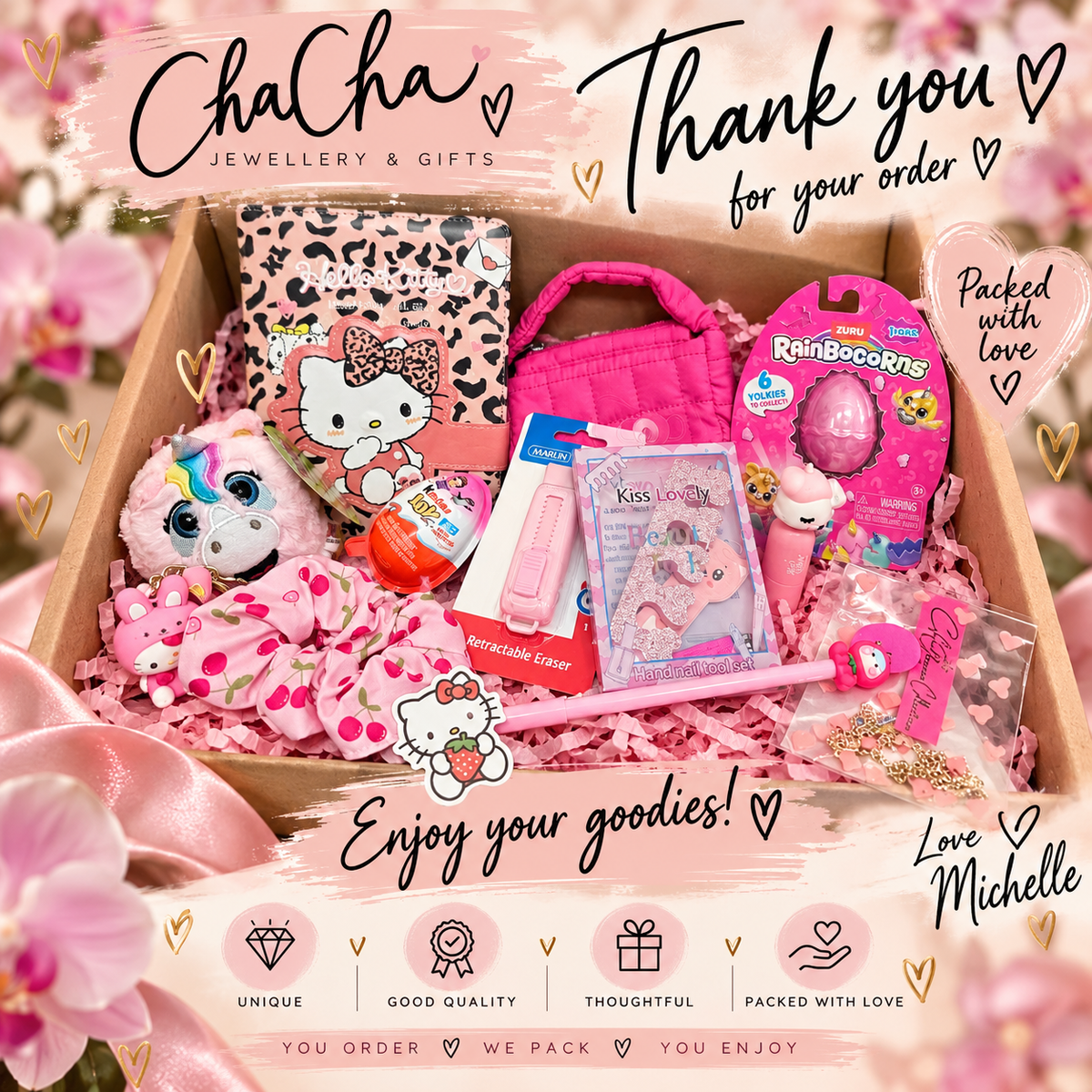 Little Girl Fun Mystery Box