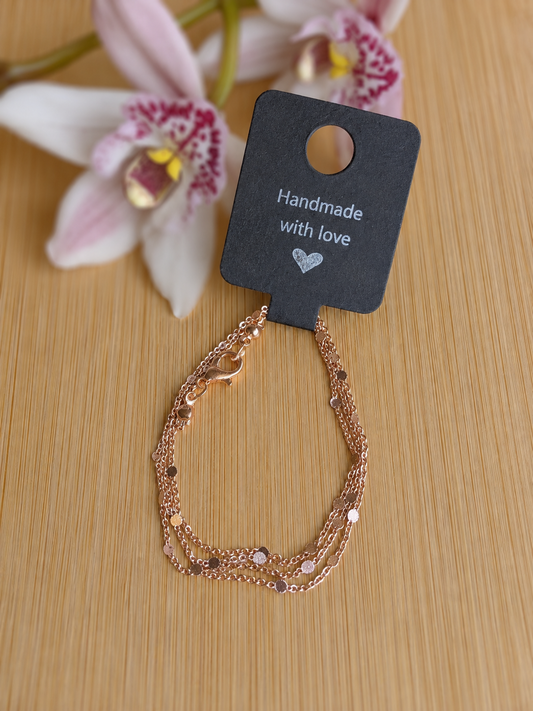 Rose-Gold Wrap Bracelet