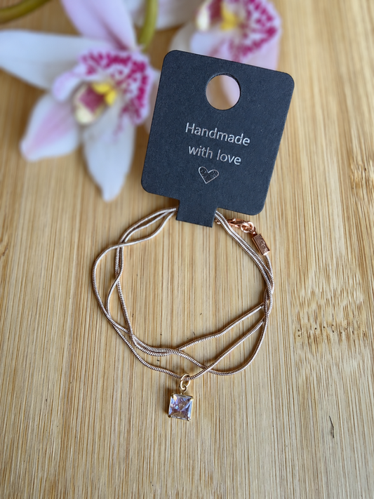 Rose Gold Wrap Bracelet
