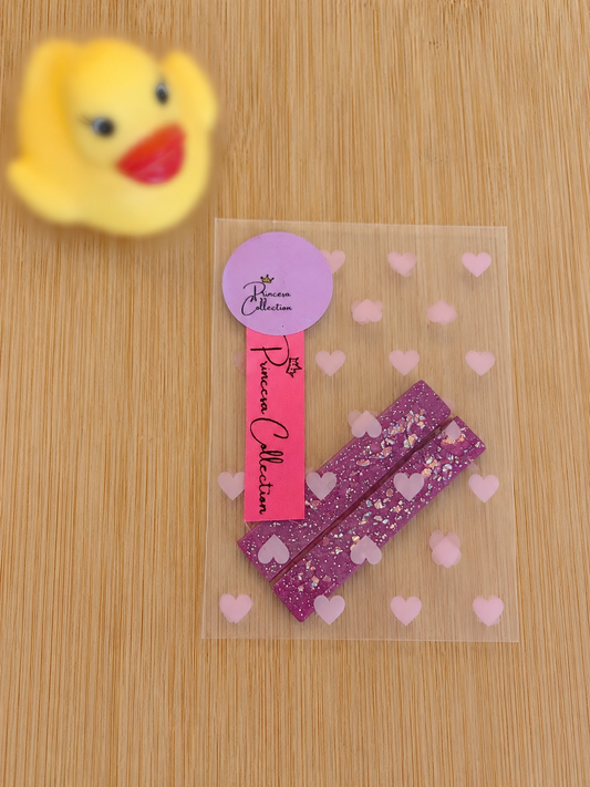 Pink Hair Clips
